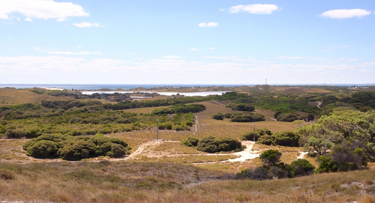 Overlooking Little Salmon Bay, Rottnest Island