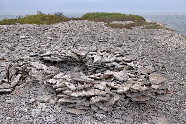 Structure possibly by Batavia wrecked crew,